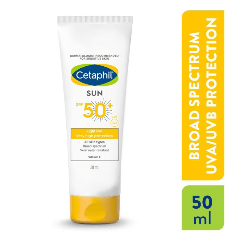 Cetaphil Sun SPF 50 Light Gel mineral basefor Normal, Dry & Oily Skin (50ml) Day cream from Cetaphil