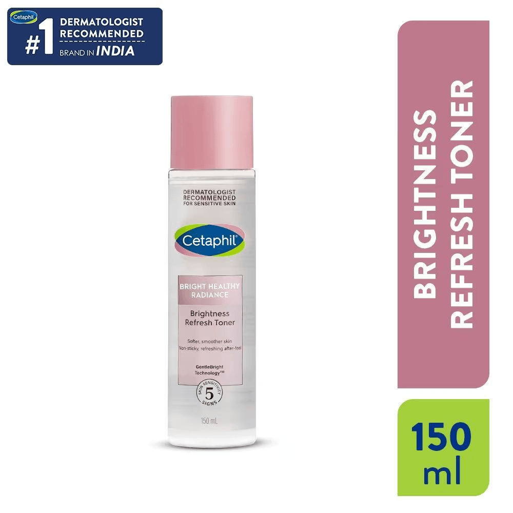 Cetaphil Brightness Refresh Toner with Niacinamide reduces dark spots| Dermatologist Tested (150ml) toner from Cetaphil