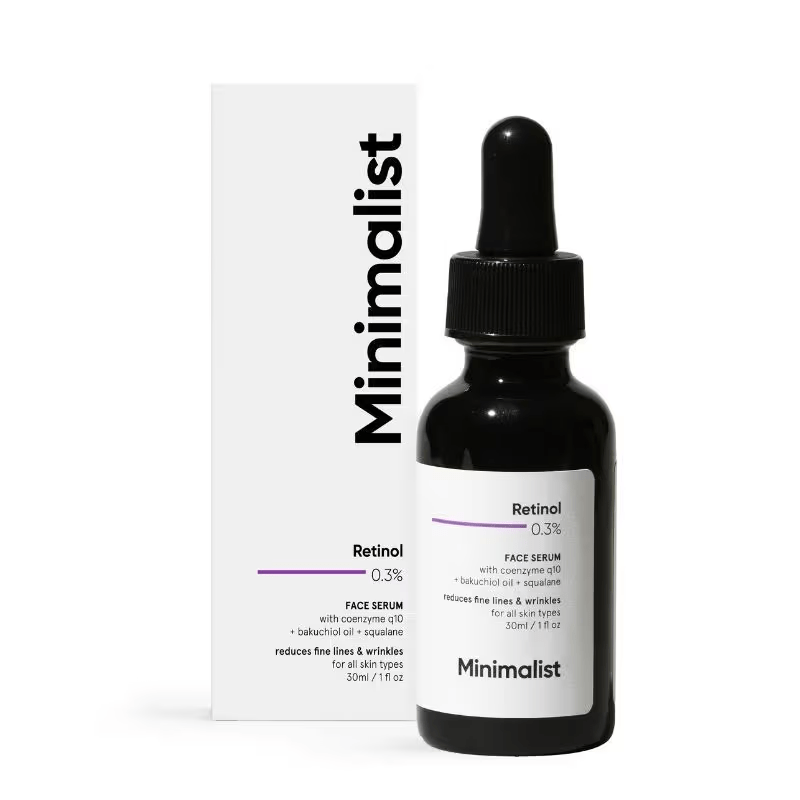 Minimalist 0.3% Retinol Face Serum For Anti Ageing With Coenzyme Q10 (30ml) Face serum from HAVIN