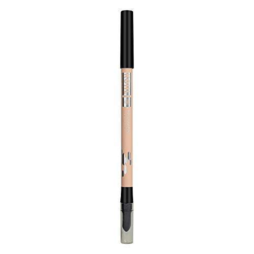 PAC Longlasting Kohl Pencil (Skin) | Smooth, Single Stroke Application Pigmented Kajal | Waterproof, smudge-proof & Long Lasting Kohl Pencil for a smokey look With Smudge Tool (10g)  from PAC