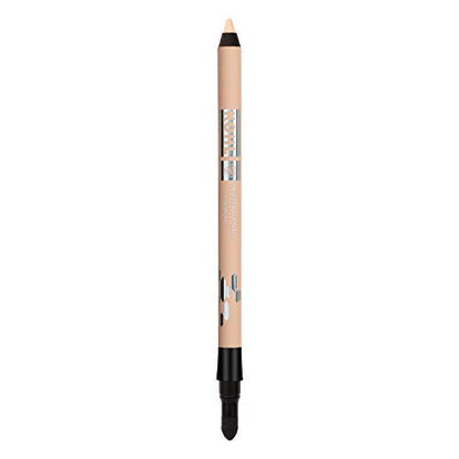 PAC Longlasting Kohl Pencil (Skin) | Smooth, Single Stroke Application Pigmented Kajal | Waterproof, smudge-proof & Long Lasting Kohl Pencil for a smokey look With Smudge Tool (10g)  from PAC