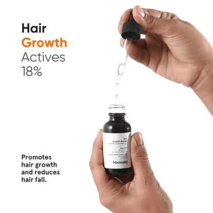 Minimalist Hair Growth Actives 18% Serum For scalp - Capixyl, Redensyl, Anagain, Procapil & Baicapil (30ml) Scalp Serum from HAVIN