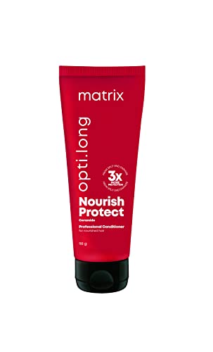 MATRIX Opti Long Professional 200ml Shampoo + 98g conditioner |For healthy, long hair with nourished lengths and split ends protection | With Ceramide | For Long hair | Paraben Free  from Matrix