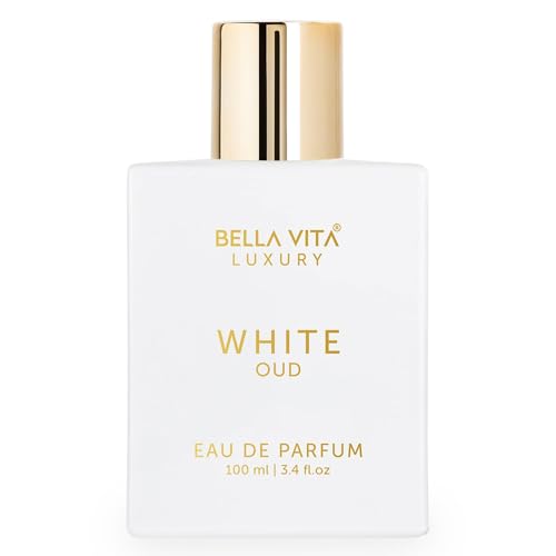 Bella Vita Luxury White Oud Eau De Parfum Unisex Perfume for Men & Women with Orange, Fressia & Tobacco|Woody Long Lasting EDP Fragrance Scent, 100 Ml perfume from Bella Vita Luxury