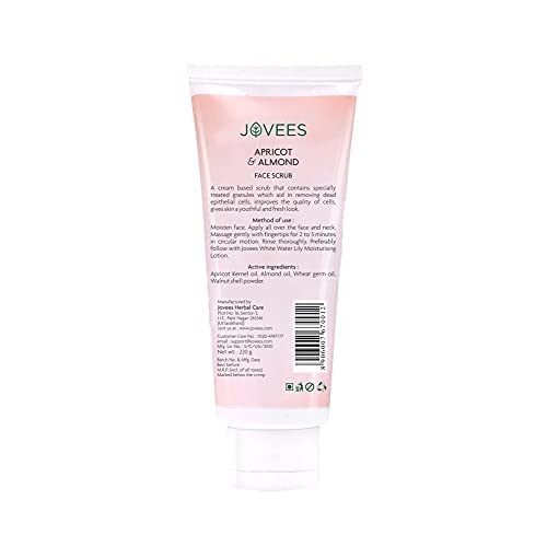 Jovees Herbal Apricot & Honey Peel Off Mask 100 GM | For Pore Tightening and Skin Nourishment | All Skin Types | Paraben & Alcohol Free |Pack of 1  from JOVEES