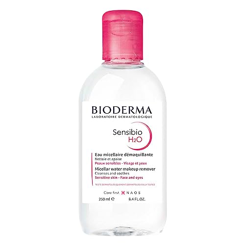 Bioderma Sensibio H2O Daily Soothing Cleanser, Make up Pollution & Impurities Remover Face Eyes Sensitive skin, 250ml cleanser from Bioderma