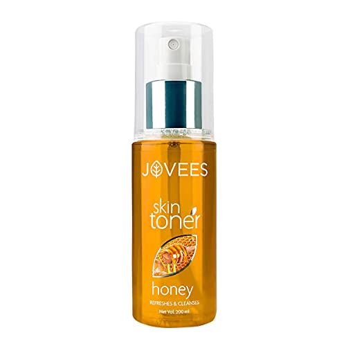 JOVEES Herbal Honey Toner | Cleanses & Moisturises | Pore Tightening | Toner For Dry Or Combination Skin | Paraben & Alcohol Free | 200 Ml, Pack of 1  from JOVEES