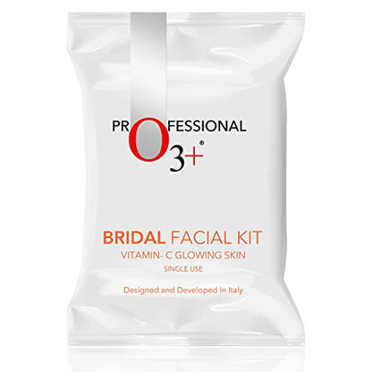 O3+ Bridal Facial Kit Vitamin C for Glowing Skin and Radiant Complexion Suitable for All Skin Types (44g+103ml, Single Use)  from O3+