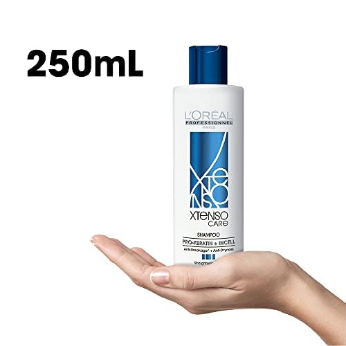 L'OREAL PROFESSIONNEL PARIS Xtenso Care Shampoo For Straightened Hair, 250 ML |Shampoo for Starightened Hair|Shampoo with Pro Keratin & Incell Technology Shampoo from loreal pro paris