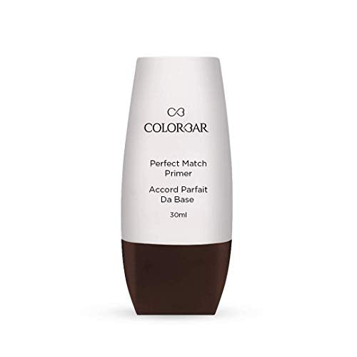 Colorbar New Perfect Match Primer, 30ml | Oil free | Enriched with Vitamin E | Smoothes skin primer from Colorbar