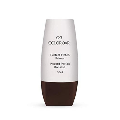 Colorbar New Perfect Match Primer, 30ml | Oil free | Enriched with Vitamin E | Smoothes skin primer from Colorbar