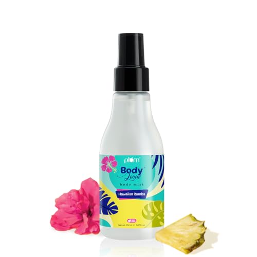 Plum BodyLovin' Hawaiian Rumba Body Mist | Long Lasting Beachy Fragrance For Women & Men With Gardenia & Vanilla | High On Fun | Travel-Friendly Perfume Body Spray 150 ml  from Plum