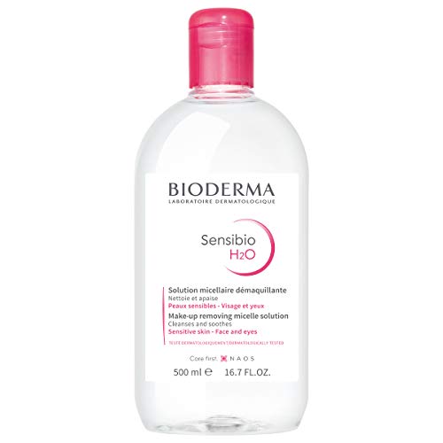 Bioderma Sensibio H2O Daily Soothing Cleanser, Make up Pollution & Impurities Remover Face Eyes Sensitive skin, 500ml cleanser from Bioderma