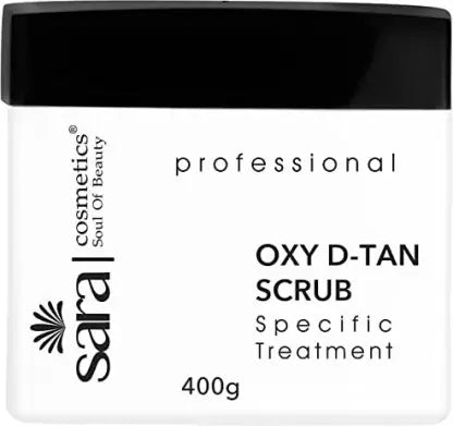 Sara Professional D-Tan Scrub(400gm) D tan from SARA BEAUTY