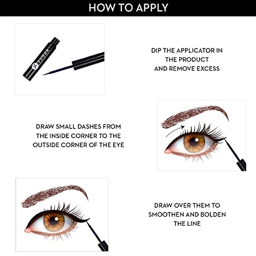 SUGAR Cosmetics Eye Told You So! Smudgeproof Eyeliner 01 Black Swan (Black), 1.75 ml  from SUGAR Cosmetics