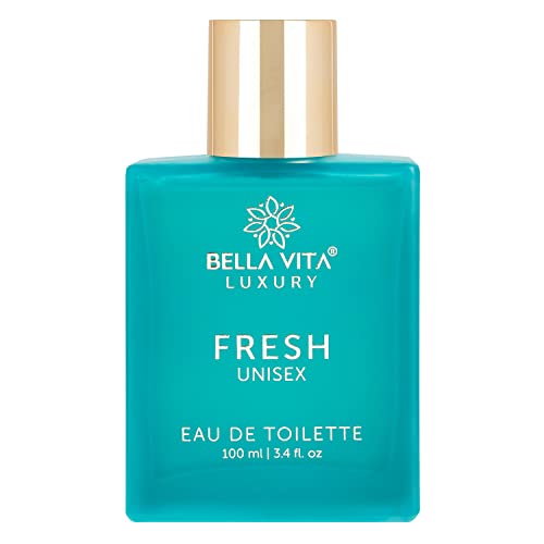 Bella Vita Luxury FRESH Eau De Toilette Unisex Perfume for Men & Women with Bergamot, Ylang Ylang |Refreshing EDT Long Lasting Fragrance Scent, 100 Ml perfume from Bella Vita Luxury