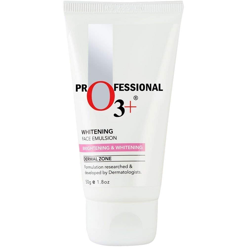 O3+ Whitening Face Emulsion Pigmentation Removal, Skin Whitening, Fairness Cream, 50gm  from O3+