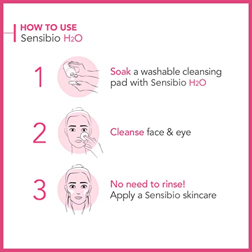 Bioderma Sensibio H2O Daily Soothing Cleanser, Make up Pollution & Impurities Remover Face Eyes Sensitive skin, 250ml cleanser from Bioderma