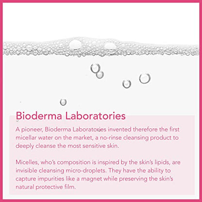 Bioderma Sensibio H2O Daily Soothing Cleanser, Make up Pollution & Impurities Remover Face Eyes Sensitive skin, 250ml cleanser from Bioderma