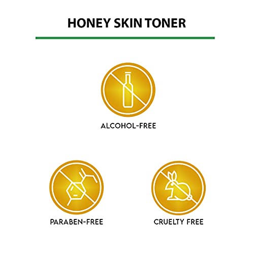 JOVEES Herbal Honey Toner | Cleanses & Moisturises | Pore Tightening | Toner For Dry Or Combination Skin | Paraben & Alcohol Free | 200 Ml, Pack of 1  from JOVEES