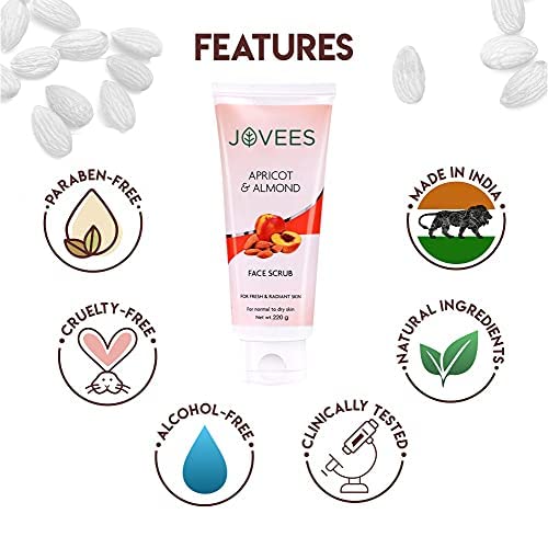 Jovees Herbal Apricot & Honey Peel Off Mask 100 GM | For Pore Tightening and Skin Nourishment | All Skin Types | Paraben & Alcohol Free |Pack of 1  from JOVEES