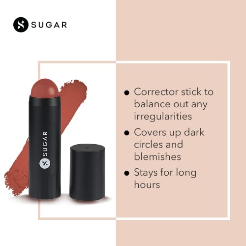 SUGAR Cosmetics - Face Fwd - Matte Corrector Stick - 02 Onward Orange (Orange Corrector Stick) - For Dark Circles, Blemishes, Scars and Spots Matte Finish  from SUGAR Cosmetics