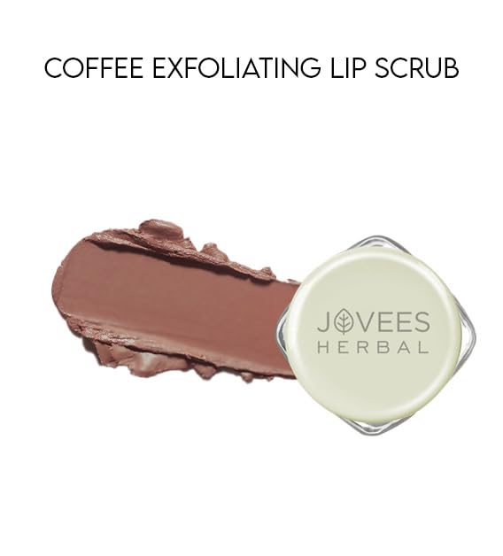 Jovees Herbal Coffee Exfoliating Lip Scrub For Soft and Supple Lips 8g  from JOVEES