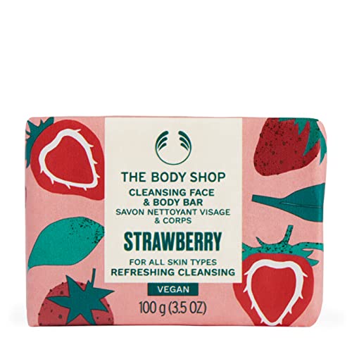 The Body Shop Vegan Strawberry Soap, 100 G  from The Body Shop