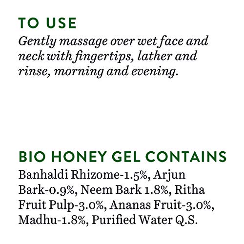 Biotique Honey Gel Soothe & Nourish Foaming Face Cleanser Foe All Skin Types, 120ml cleansing foam from Biotique