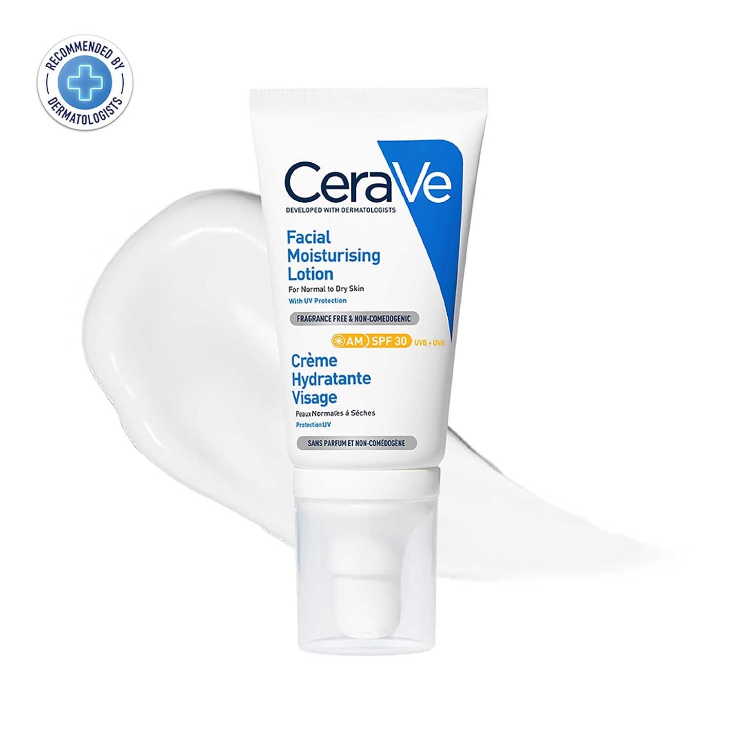 CeraVe AM Facial Moisturizing Lotion For Normal to Dry Skin (52ml) - Broad Spectrum SPF 30 Sunscreen | Non-Comedogenic, Paraben-Free And Fragrance-Free Lotion Moisturizer from cerave