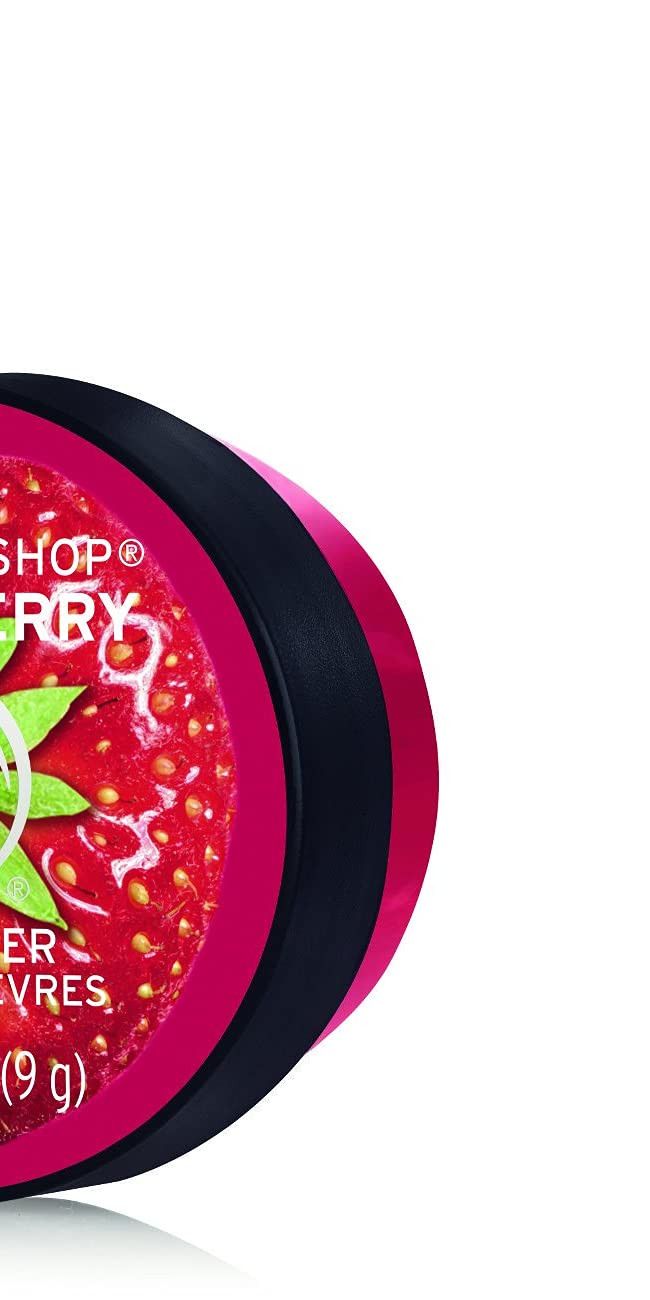 The Body Shop Born Lippy Balm, Strawberry, 0.3 Ounce  from The Body Shop