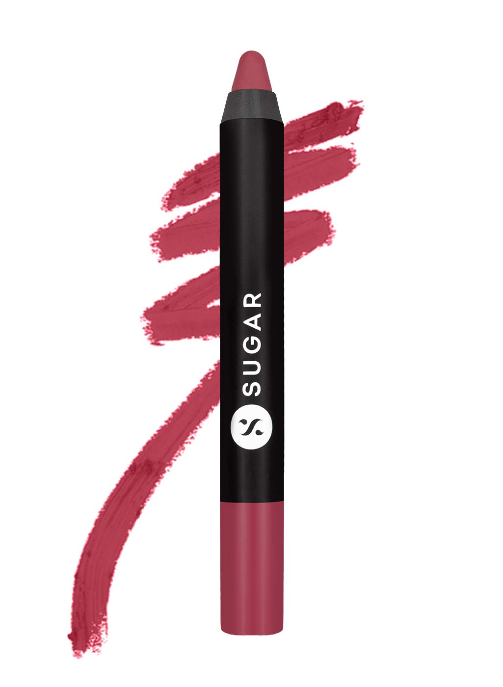 SUGAR Cosmetics Matte As Hell Crayon Lipstick with Sharpner | Smudgeproof | Lasts Upto 8+ Hrs | 2.8gm - 13 Murphy Brown  from SUGAR Cosmetics