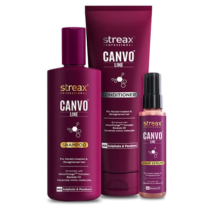 STREAX® PROFESSIONAL canvoline Shampoo & Conditioner combo (300ml | 240 ml)  from Streax