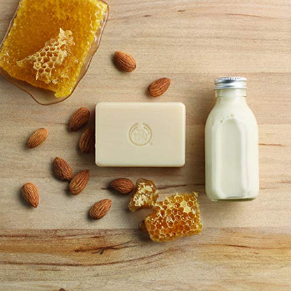 The Body Shop Almond Milk & Honey Cleansing Bar, 100 G  from The Body Shop