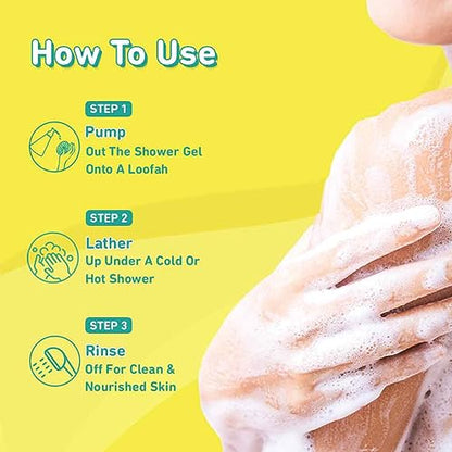 Plum BodyLovin' Hawaiian Rumba Shower Gel | SLS-Free Body Wash For Women & Men | Long Lasting Beachy Fragrance | Aloe-Infused Nourishing Body Cleanser For Soft & Smooth Skin (240 ml)  from Plum