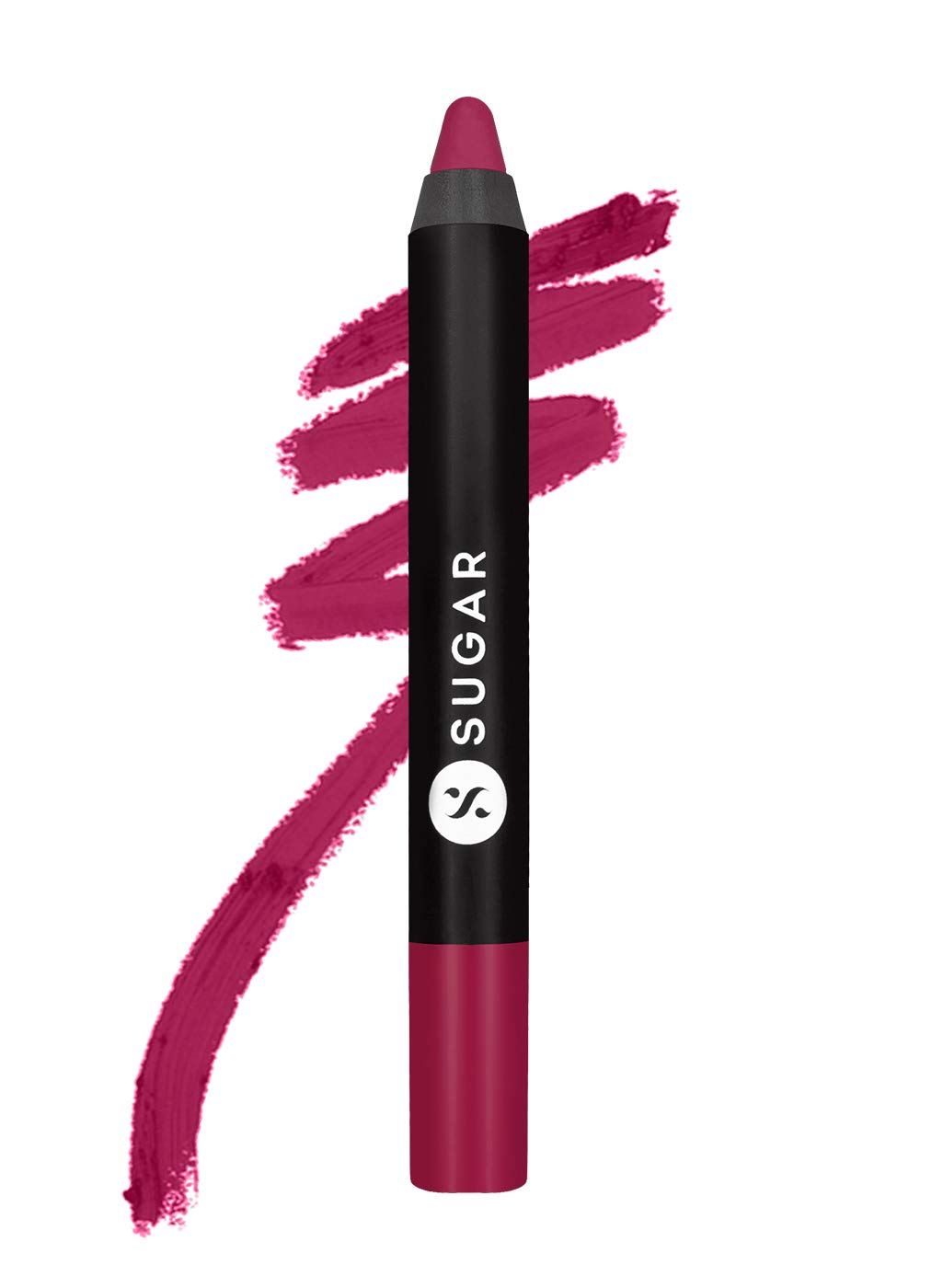 SUGAR Cosmetics Matte As Hell Crayon Lipstick with Sharpner | Smudgeproof | Lasts Upto 8+ Hrs | 2.8gm - 13 Murphy Brown  from SUGAR Cosmetics