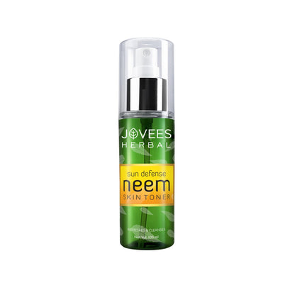 Jovees Herbal Neem Toner For Face, 100 ml | Skin Toner For Protection From Sun Damage & Tanning | All Skin Types | Paraben & Alcohol Free  from JOVEES
