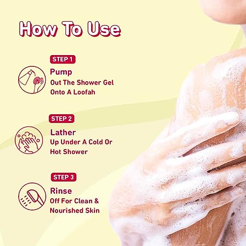 Plum BodyLovin' Drivin' Me Cherry Shower Gel | SLS-Free Body Wash For Women | Long Lasting Sweet Cherry Fragrance | Aloe-Infused Nourishing Body Cleanser For Soft & Smooth Skin (240 ml)  from Plum