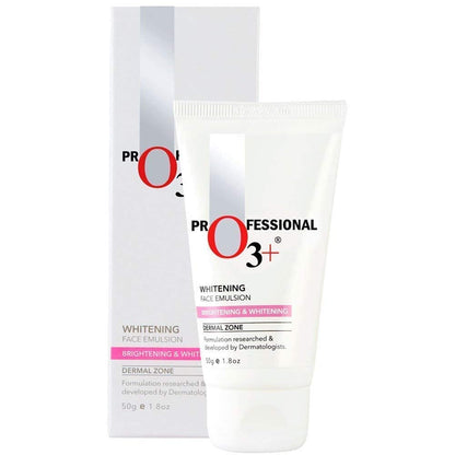 O3+ Whitening Face Emulsion Pigmentation Removal, Skin Whitening, Fairness Cream, 50gm  from O3+