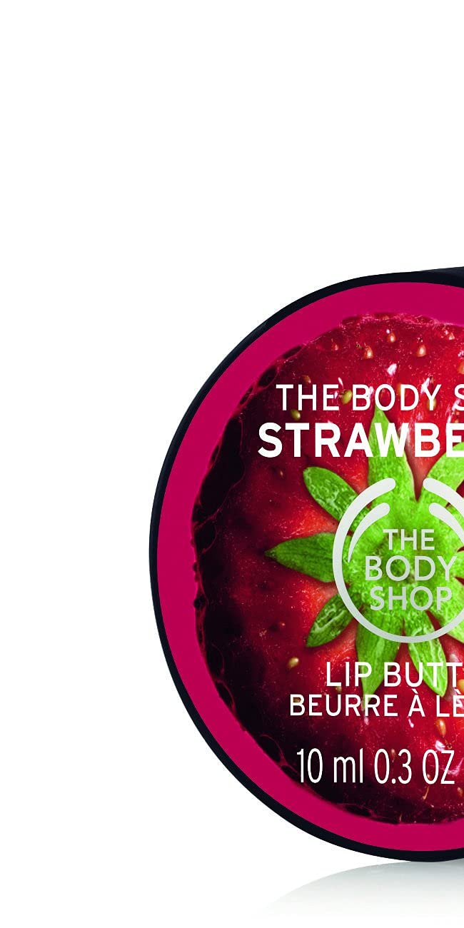 The Body Shop Born Lippy Balm, Strawberry, 0.3 Ounce  from The Body Shop