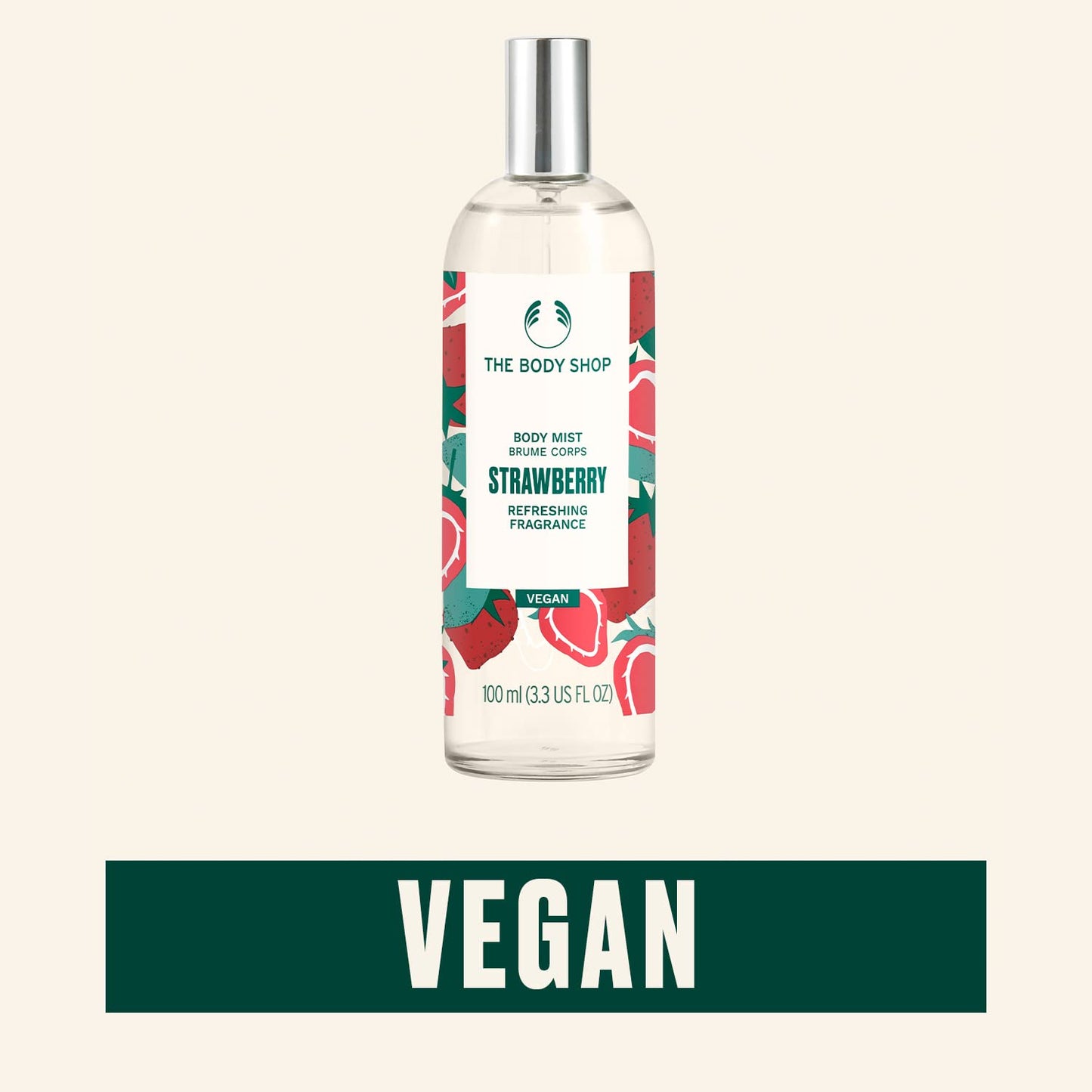 The Body Shop Body Mist, Strawberry, 100ml  from The Body Shop