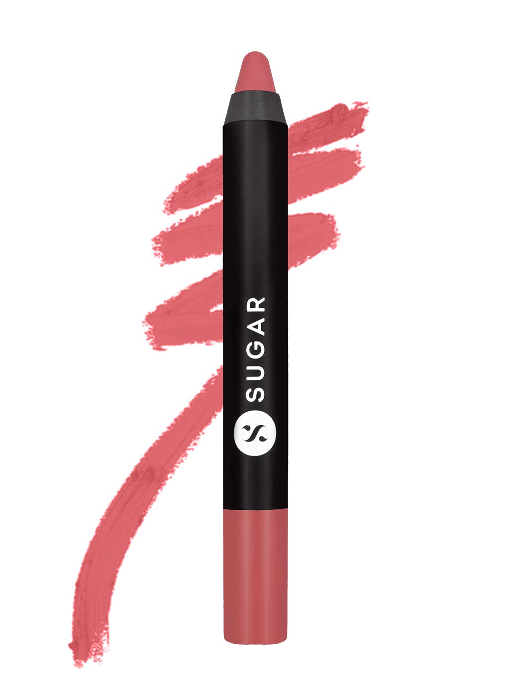 SUGAR Cosmetics Matte As Hell Crayon Lipstick with Sharpner | Smudgeproof | Lasts Upto 8+ Hrs | 2.8gm - 13 Murphy Brown  from SUGAR Cosmetics