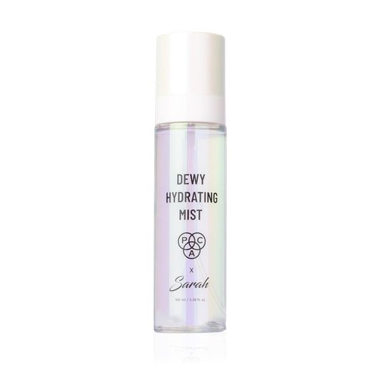 PAC X Sarah Dewy Hydrating Mist for Face Makeup | Long-Lasting & Lightweight Spray for Dew Kissed Glow | For Instant Hydration | Cruelty-Free & Vegan | Dermatologically Tested | 100 ml  from PAC