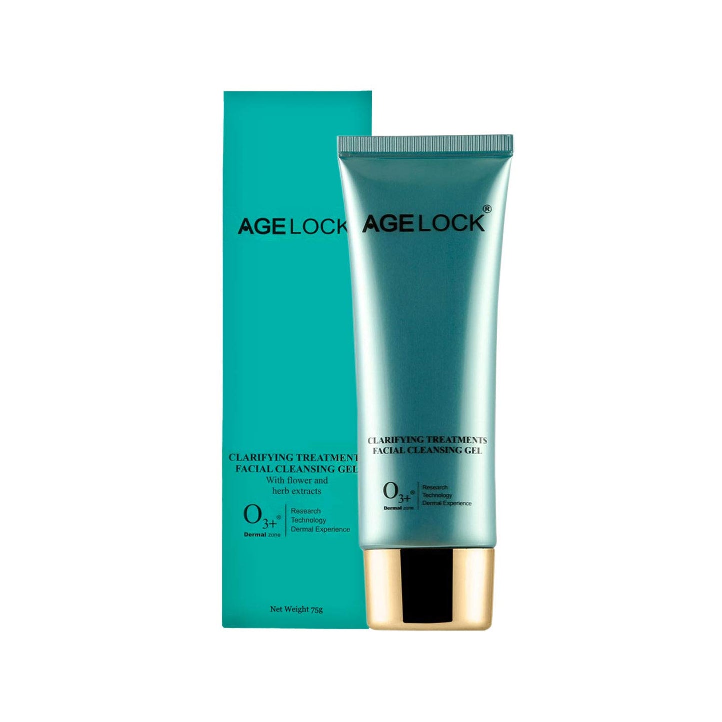 O3+ Agelock Clarifying Treatments Facial Cleansing Gel, 75 g  from O3+