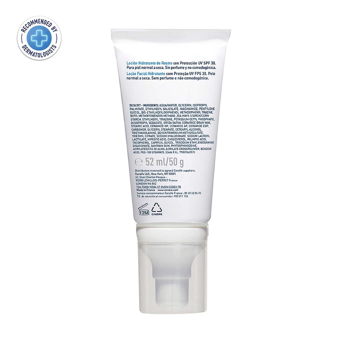 CeraVe AM Facial Moisturizing Lotion For Normal to Dry Skin (52ml) - Broad Spectrum SPF 30 Sunscreen | Non-Comedogenic, Paraben-Free And Fragrance-Free Lotion Moisturizer from cerave