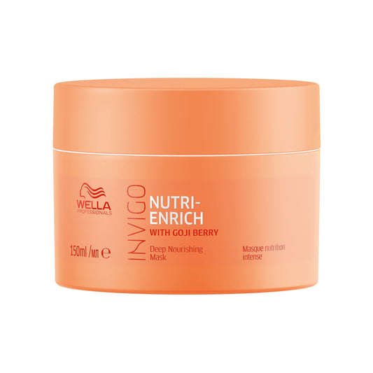 Wella Professionals Invigo Nutri-Enrich Hair Mask | 150 ml | Nourishing, Hydrating Hair Treatment for Dry & Damaged Hair | With Goji Berry Nutrients  from WELLA PROFESSIONALS