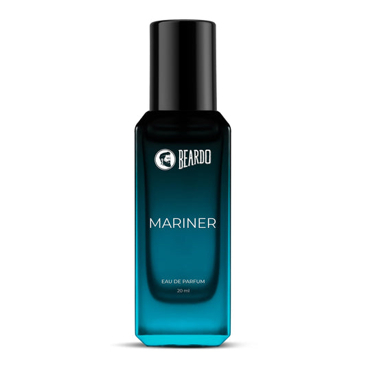 Beardo Mariner EDP for Men, 20ml |Valentine's Day Gift for Boyfriend, Husband | Eau De Parfum|Long Lasting Perfume for Men | Day Time Fragrance Body Spray For Men|Fresh, Aqua Notes perfume from BEARDO