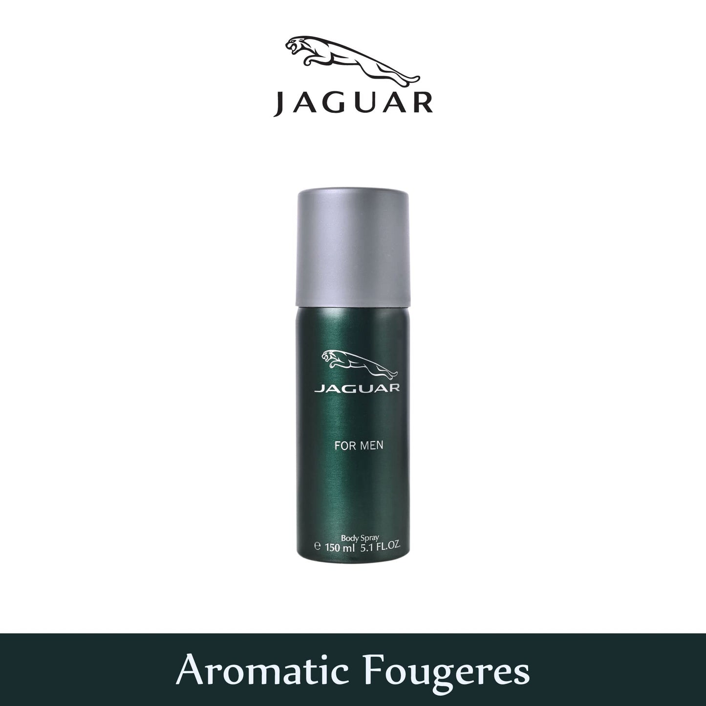 Jaguar Deodorant Body Spray for Men, Green, 150 ml  from JAGUAR