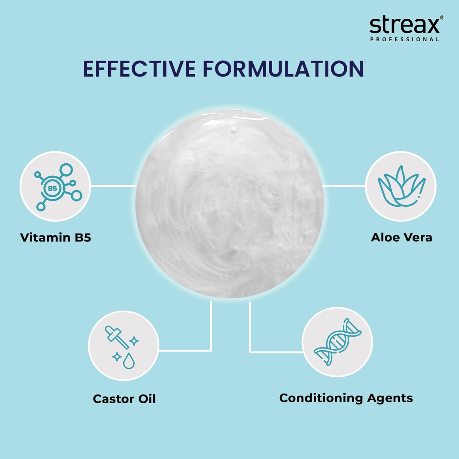 Streax Professional Vitariche Care Smooth & Shine Leave-in-Conditioner 100ml  from Streax Professional