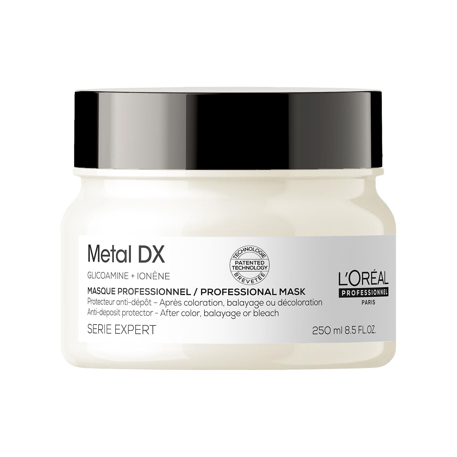 L’Oréal Professionnel Metal DX Hair Mask, 250gm | Anti-Deposit Protector Hair Mask | Hair Mask for Dry & Frizzy Hair hair mask from loreal pro paris